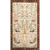 Гобелен Art de Lys «The Tree» у стилі William Morris, світлий фон, 50 x 85см