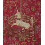 Гобелен «Captive Red Unicorn» – французький жакардовий гобелен Art de Lys із серії «Полювання на єдинорога»
