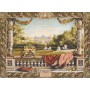Гобелен «Terrasse au Château» – французький жакардовий гобелен Art de Lys