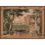 Гобелен Verdure Fountain – витончений французький пейзаж із фонтаном від Art de Lys