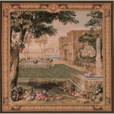 Гобеленова картина Art de Lys Вердюр Фонтан 150х150см