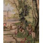 Гобелен Art de Lys Verdure au Château – Французький вердюр із замком та парковим пейзажем