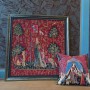 Гобеленова картина у рамі Flanders Tapestries Дама з єдинорогом 89х93