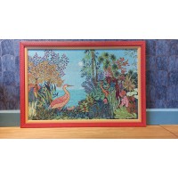 Гобеленовая картина Art de lys The Heron in the Nature, Anne Leurent  59,5*86,5 5849X в раме