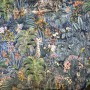 Римська штора Jungle від BM Fabrics з тропічним принтом на оксамиті