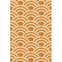 Шпалери Arte Moooi Tokyo Blue Lucky o's Birch & Gold  MO3041