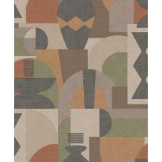 Шпалери Holden Khalili Khalili Khaki/Orange 65931