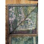 Плед Японський місток через ставок з лататтям Клода Моне Metrax-Craye 140x140см