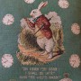 Подушка гобеленова Art de Lys Кролик, що спізнюється, Аліса в Країні чудес 50х50