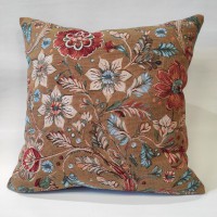 Подушка гобеленова  Art de lys Англійський сад 2 на рудому фоні, 50х50