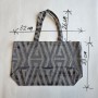 Шопер текстильний handmade 01
