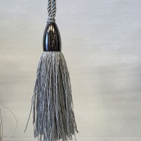 Маленька китиця Houles Minos Ebony Key Tassels, сіра