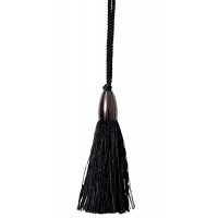 Маленька китиця Houles Minos Ebony Key Tassels, чорна