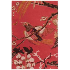 Dedar Silkbird Jacquard 003 - red lac