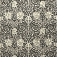 Morris Honeysuckle And Tulip Velvet Black Walnut/Stone 236938
