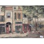 Гобеленова картина Metrax Вулички Парижа на підкладці 70х100