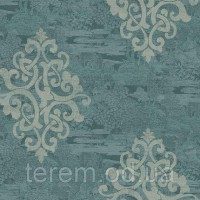 Eastern Garden Monotone with Damask