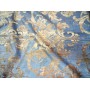 Ткань для штор, принт на бархате "Дамаск", 140 см, Турция 