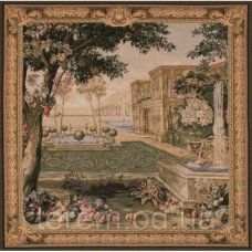 Гобеленовая картина Art de Lys Вердюр фонтан 150х150см
