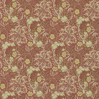 Morris Seaweed Red/Gold