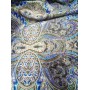Ткань для шторы, принт "Восточный огурец", 140 см