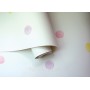 Watercolour Polka Dots Pink_Yellow