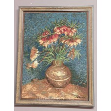Гобеленовая картина Art de Lys Les Fritillaires Ван Гога в раме 57х74см